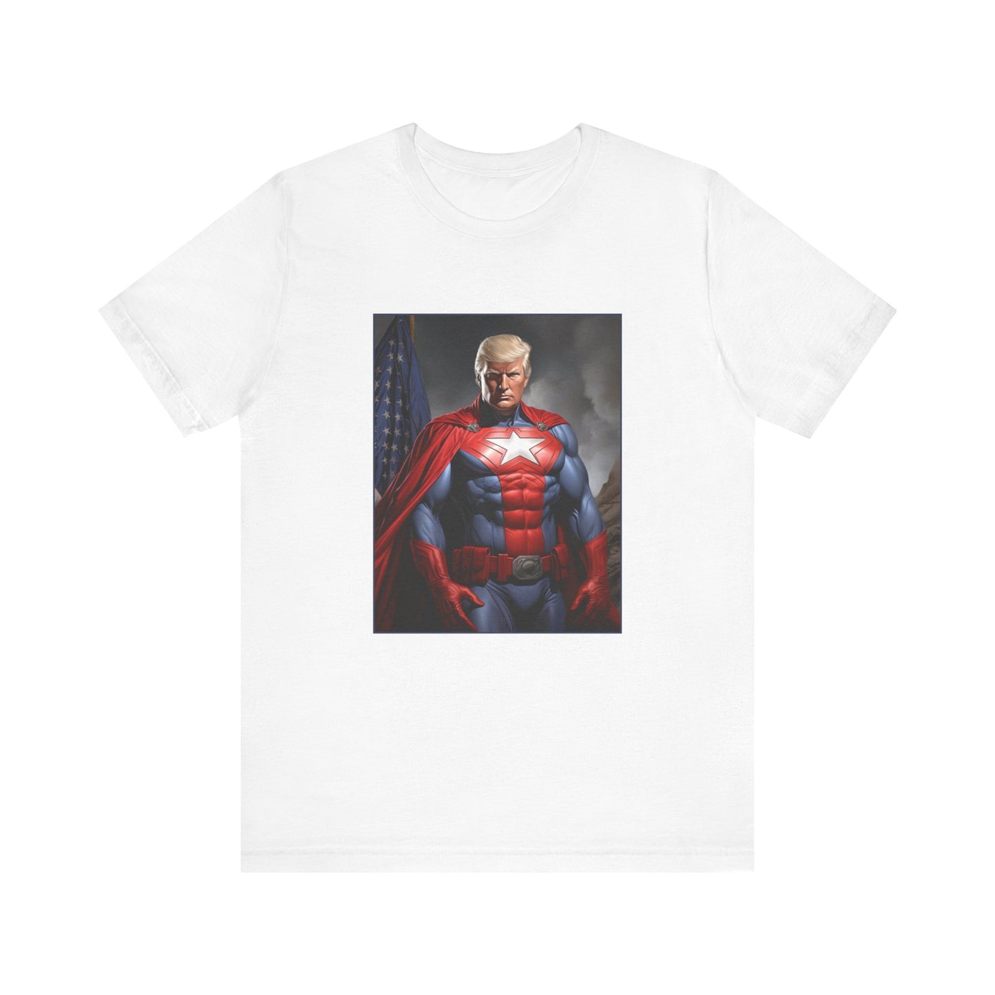 Donald Trump Superhero Unisex Tee