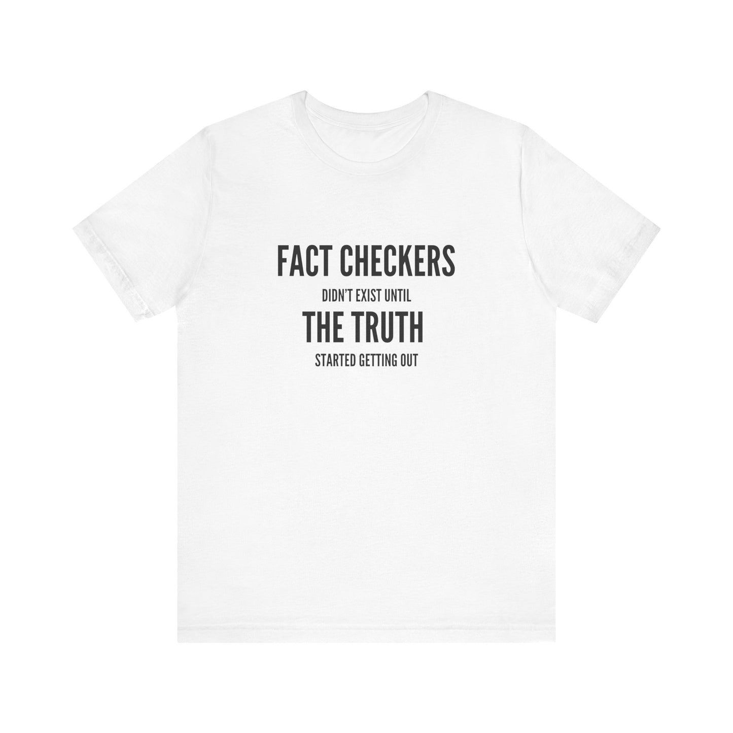 Fact Checkers Unisex Tee