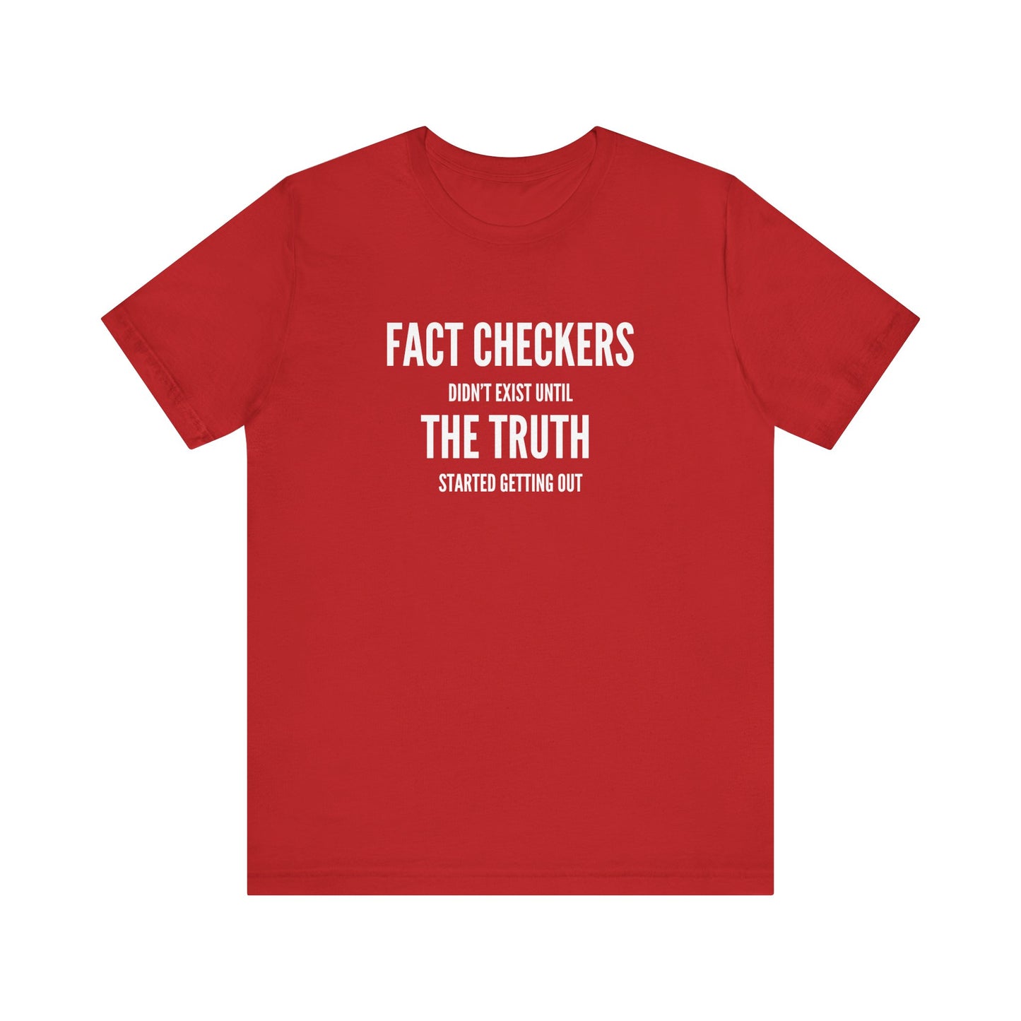 Fact Checkers Unisex Tee