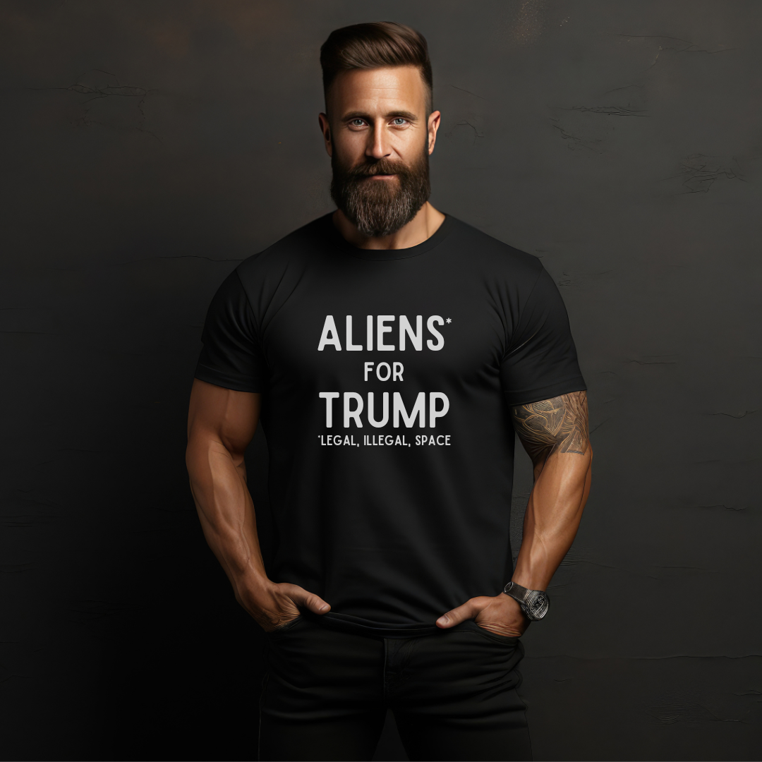 Aliens For Trump Unisex Tee