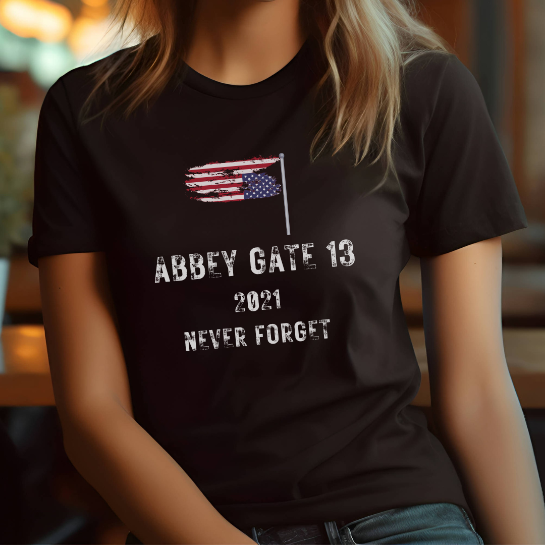 Abbey Gate 13 Never Forget Unisex Tee