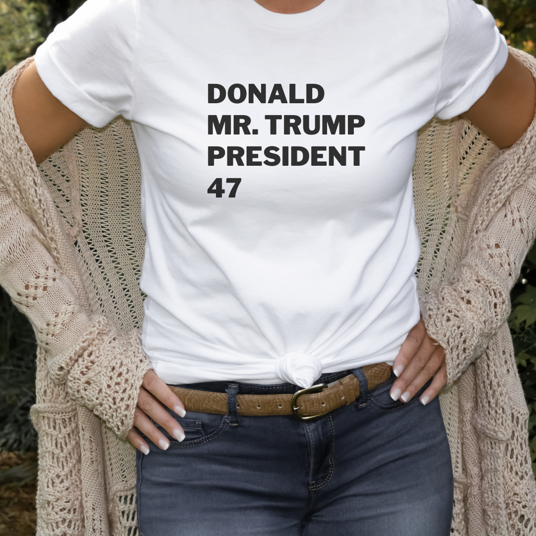 Donald Names Unisex Tee