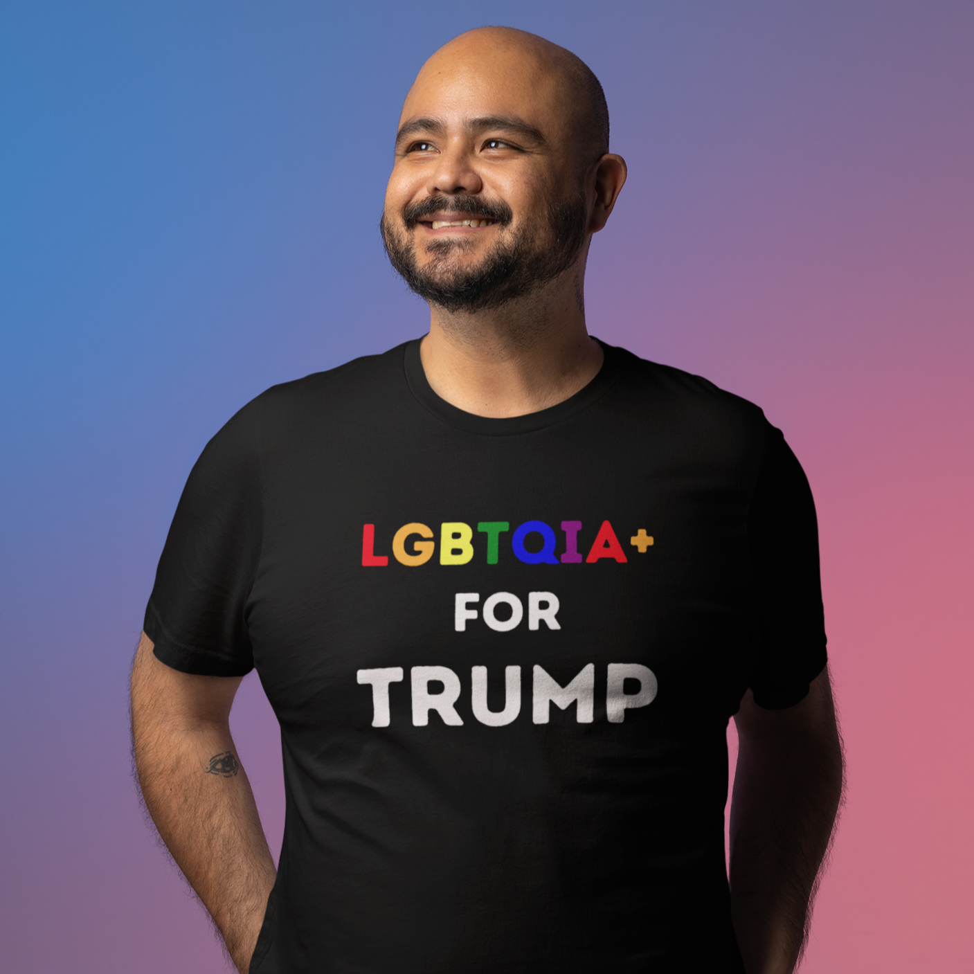 LGBTQIA+ For Trump Unisex Tee