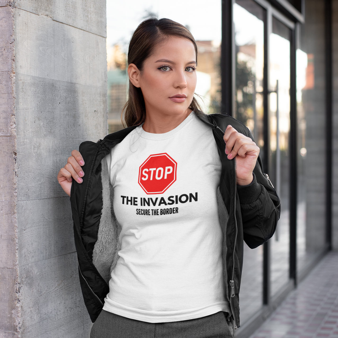 Stop The Invasion Unisex Tee