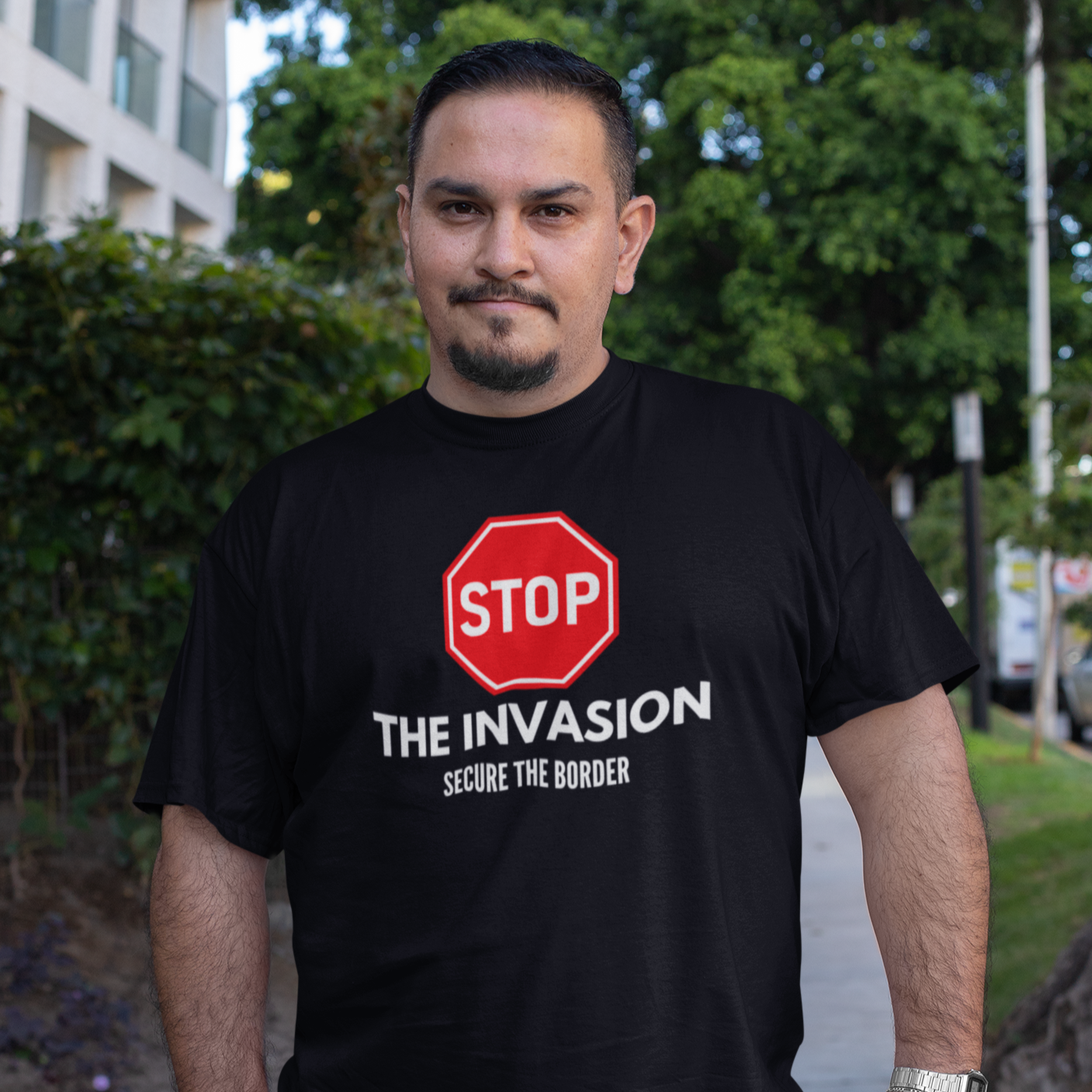 Stop The Invasion Unisex Tee