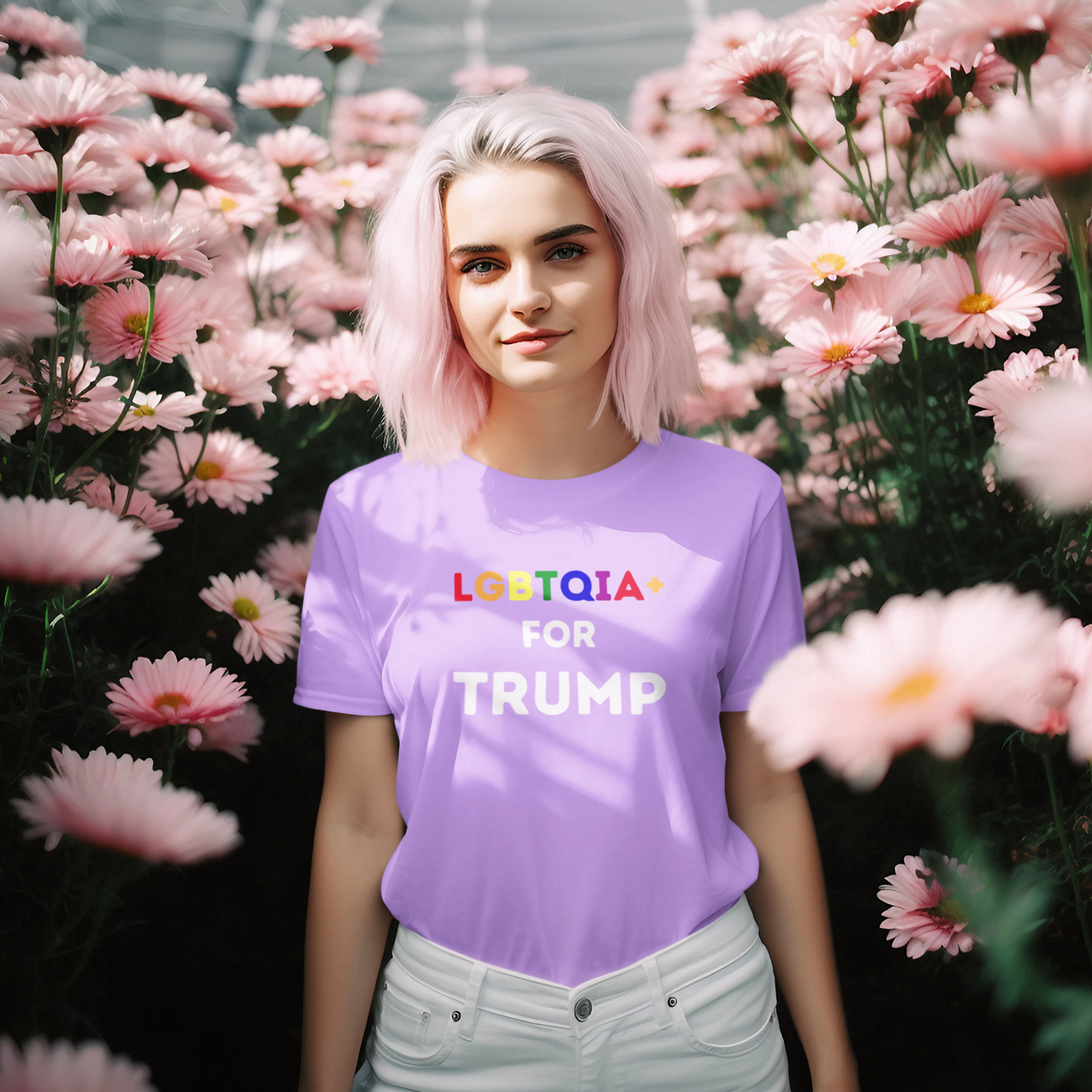 LGBTQIA+ For Trump Unisex Tee