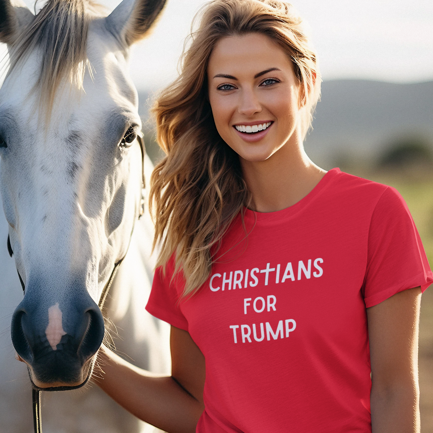 Christians For Trump Unisex Tee
