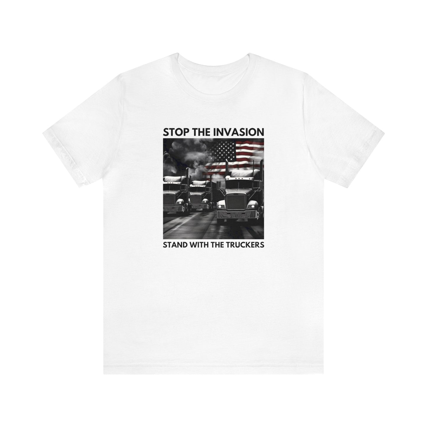 Stand With The Truckers Unisex Short Sleeve Tee