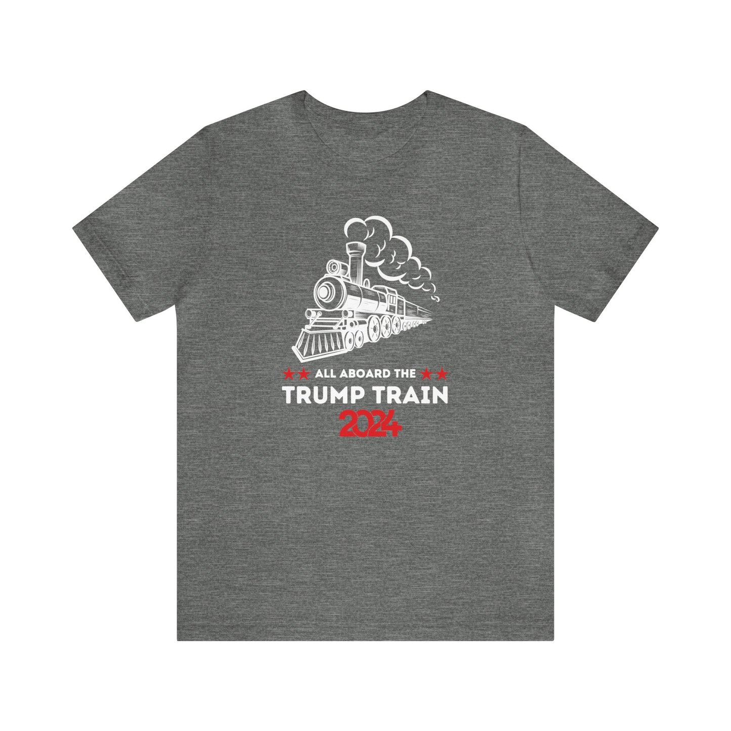 All Aboard The Trump Train Unisex Short Sleeve Tee