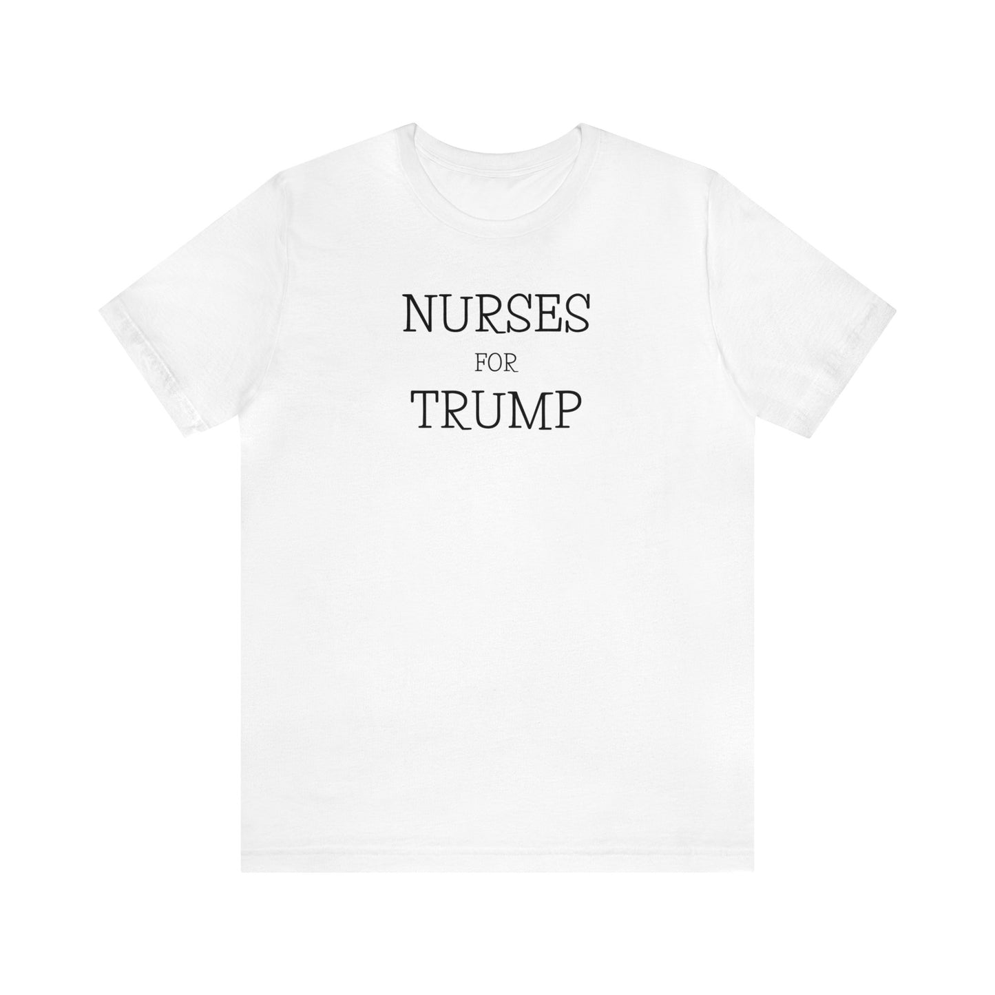 Nurses For Trump Unisex Tee