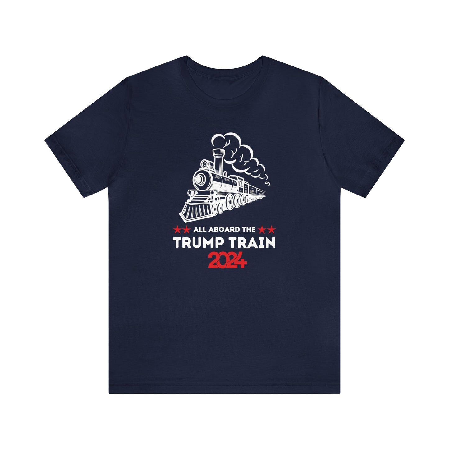 All Aboard The Trump Train Unisex Short Sleeve Tee