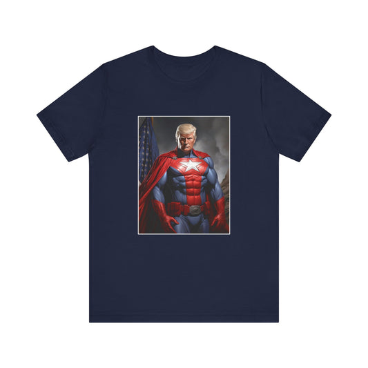 Donald Trump Superhero Unisex Tee